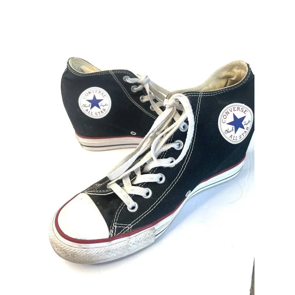 Rare Converse Chuck Taylor All Star Lux Hidden Wedge Size 10.5